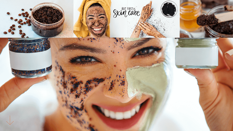 glowing skin exfoliation