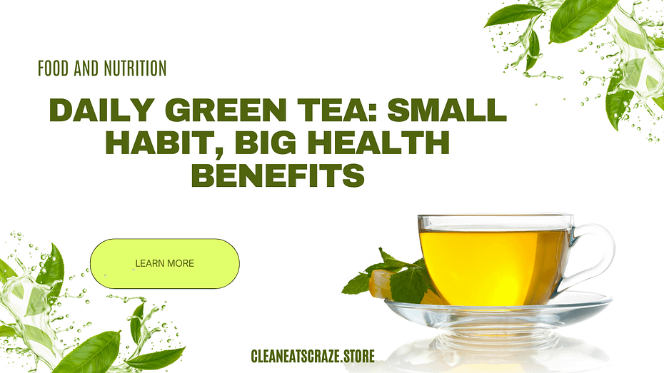 green tea uses