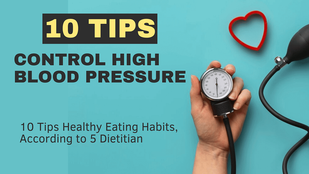Natural ways to control high blood pressure